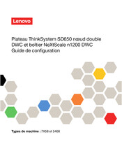 Lenovo ThinkSystem SD650 7X58 Guide De Configuration