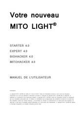 MITO LIGHT STARTER 4.0 Manuel De L'utilisateur