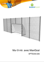 BOERPLAY MaxiGoal Instructions D'installation