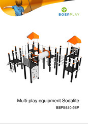 BOERPLAY Multi-play equipment Sodalite Instructions D'installation