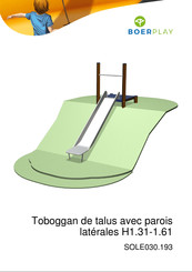 BOERPLAY Toboggan Instructions D'installation