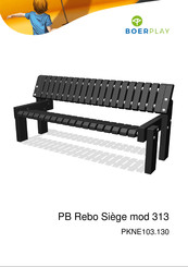 BOERPLAY PB Rebo Siege 313 Instructions D'installation