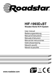 Roadstar HIF-1993D+BT Manuel D'instructions