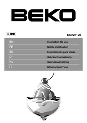 Beko CN228120 Notice D'utilisation