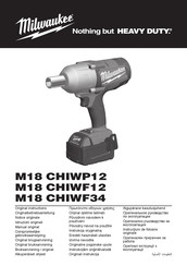 Milwaukee M18 CHIWP12 Notice Originale