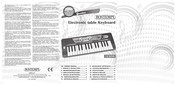 Bontempi MUSIC ACADEMY Genius 12 3210 Manuel D'instructions