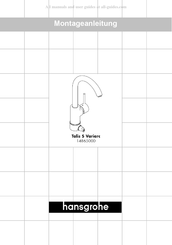 Hansgrohe Talis S Variarc 14865000 Instructions De Montage