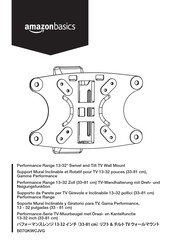 AmazonBasics Performance B07QKWCJVG Mode D'emploi