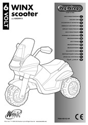 Peg-Perego WINX scooter IGED0915 Utilisation Et Entretien