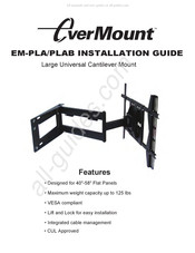 Evermount EM-PLA Guide D'installation