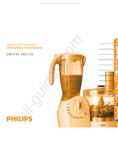 Philips HR7744 Mode D'emploi