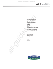 AGA MARVEL 17CAR Instructions D'installation, D'utilisation Et D'entretien