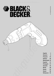Black & Decker KC600H Mode D'emploi