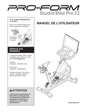 Pro-Form PFEX92220-INT.3 Manuel De L'utilisateur