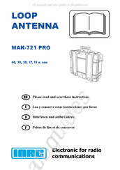 INAC MAK-721 PRO Mode D'emploi