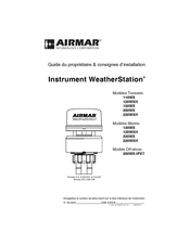 Airmar WeatherStation Guide Du Propriétaire Et Instructions D'installation