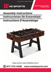 MD SPORTS SOC056 217B Instructions D'assemblage