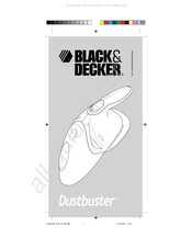 Black & Decker Dustbuster V2400 Mode D'emploi