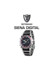 DETOMASO SIENA DIGITAL Mode D'emploi