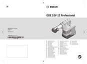 Bosch GDE 18V-12 Professional Notice Originale