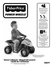 Fisher-Price POWER WHEELS CBG71 Guide De L'utilisateur