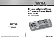 Hama Freedom Phone Book Mode D'emploi