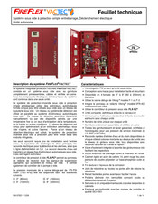 FireFlex VACTEC FLX-PC Feuillet D'instructions