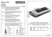 Faller 140495 Mode D'emploi