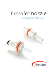 firesafe nozzle Mode D'emploi