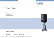 Burkert 3281 Guide Rapide