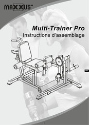 Maxxus Multi-Trainer Pro Instructions D'assemblage