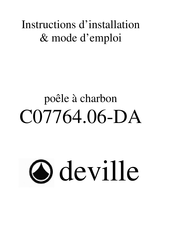 deville C07764.06-DA Instructions D'installation