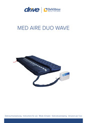 Drive DeVilbiss Healthcare MED AIRE DUO WAVE Mode D'emploi