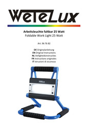 Wetelux 96 76 82 Instructions Originales