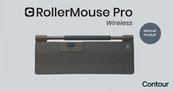 Contour RollerMouse Pro Wireless Manuel Produit