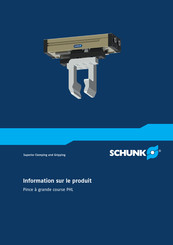 Schunk PHL Guide D'information Sur Le Produit