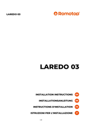Romotop LAREDO 03 Instructions D'installation