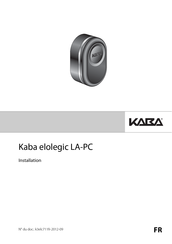 Kaba elolegic LA-PC Installation