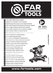 Far Tools JS-1207A1 Traduction De La Version Originale Du Mode D'emploi