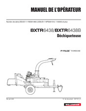 Wallenstein BXTR6438B Manuel De L'opérateur