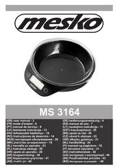 Mesko MS 3164 Mode D'emploi