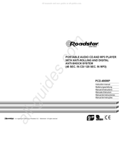 Roadstar PCD-495MP Manuel De L'utilisateur