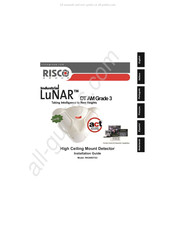 RISCO Group RKK200DTG3 Guide D'installation