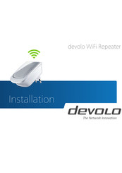 Devolo WiFi Repeater Manuel D'installation