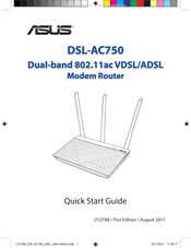 Asus DSL-AC750 Guide De Démarrage Rapide