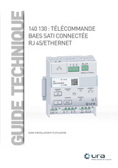 Ura 140 130 Guide D'installation Et D'utilisation