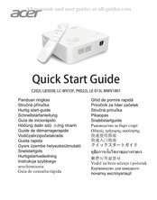 Acer MWV1801 Guide De Démarrage Rapide