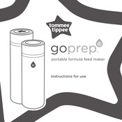 Tommee Tippee goprep Manuel D'instructions