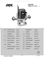 Skil 1845 Manuel D'instructions