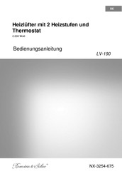 Rosenstein & Söhne LV-190 Manuel D'instructions